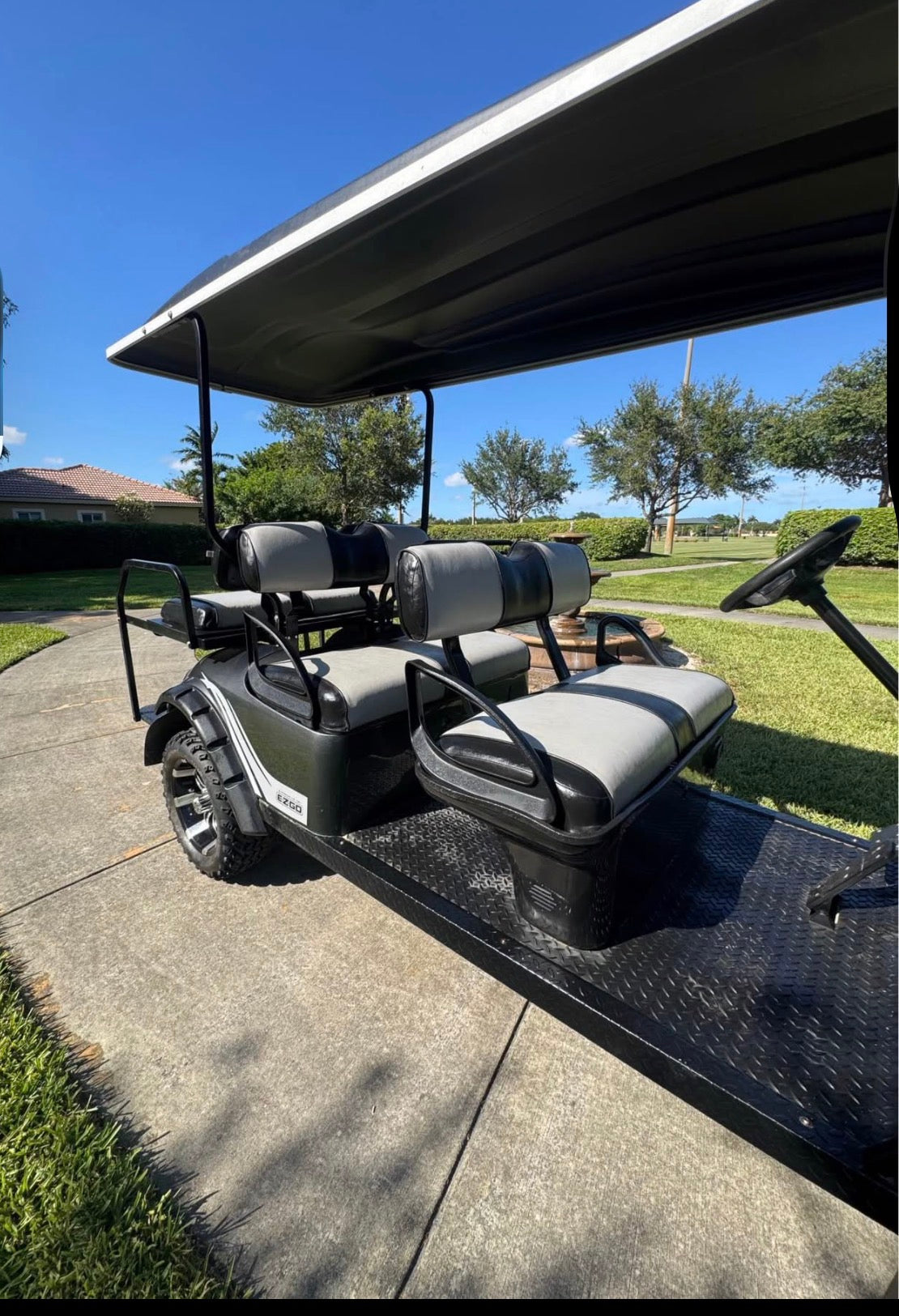 EZGO 6-Seater Silver- 2019