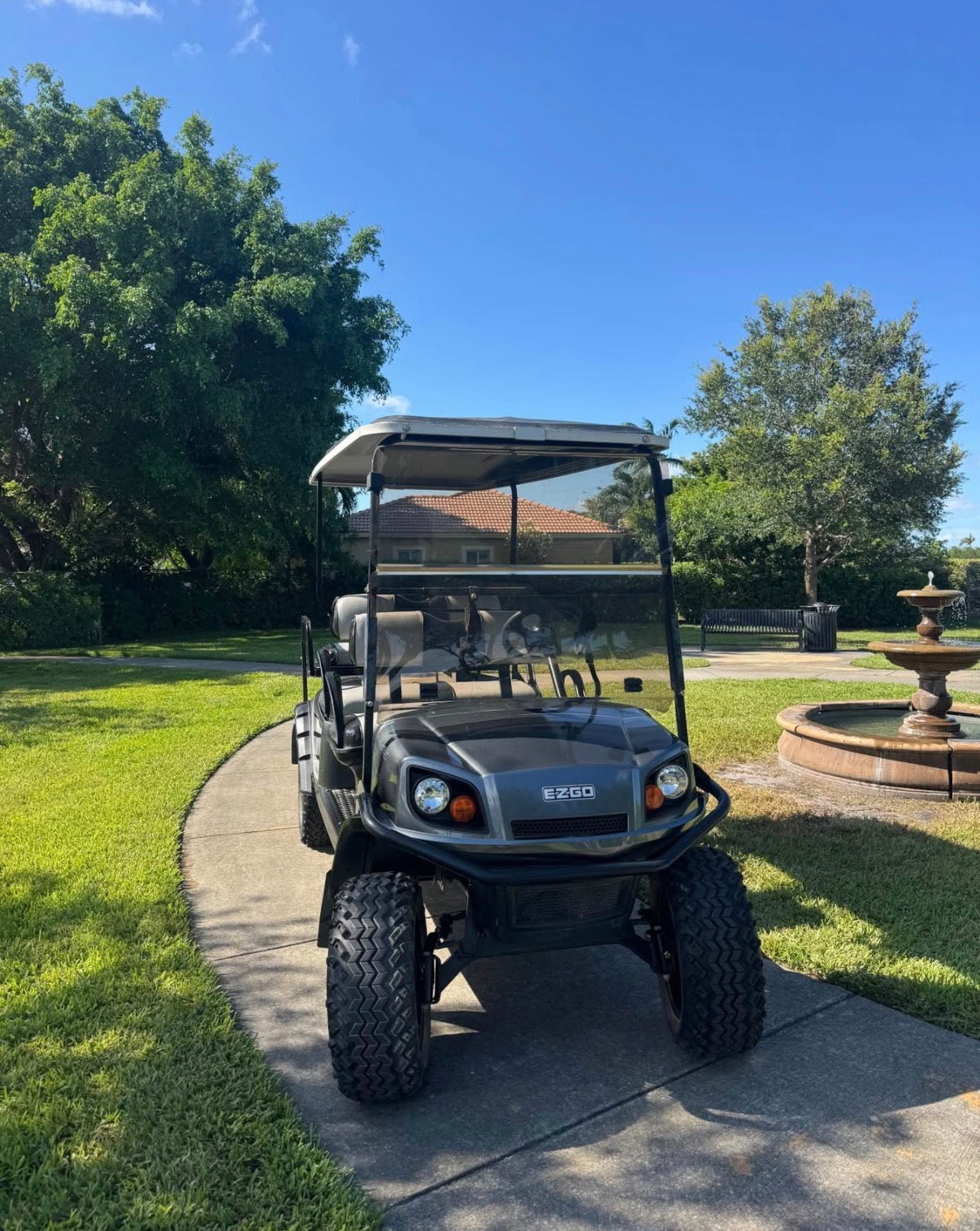 EZGO 6-Seater Silver- 2019